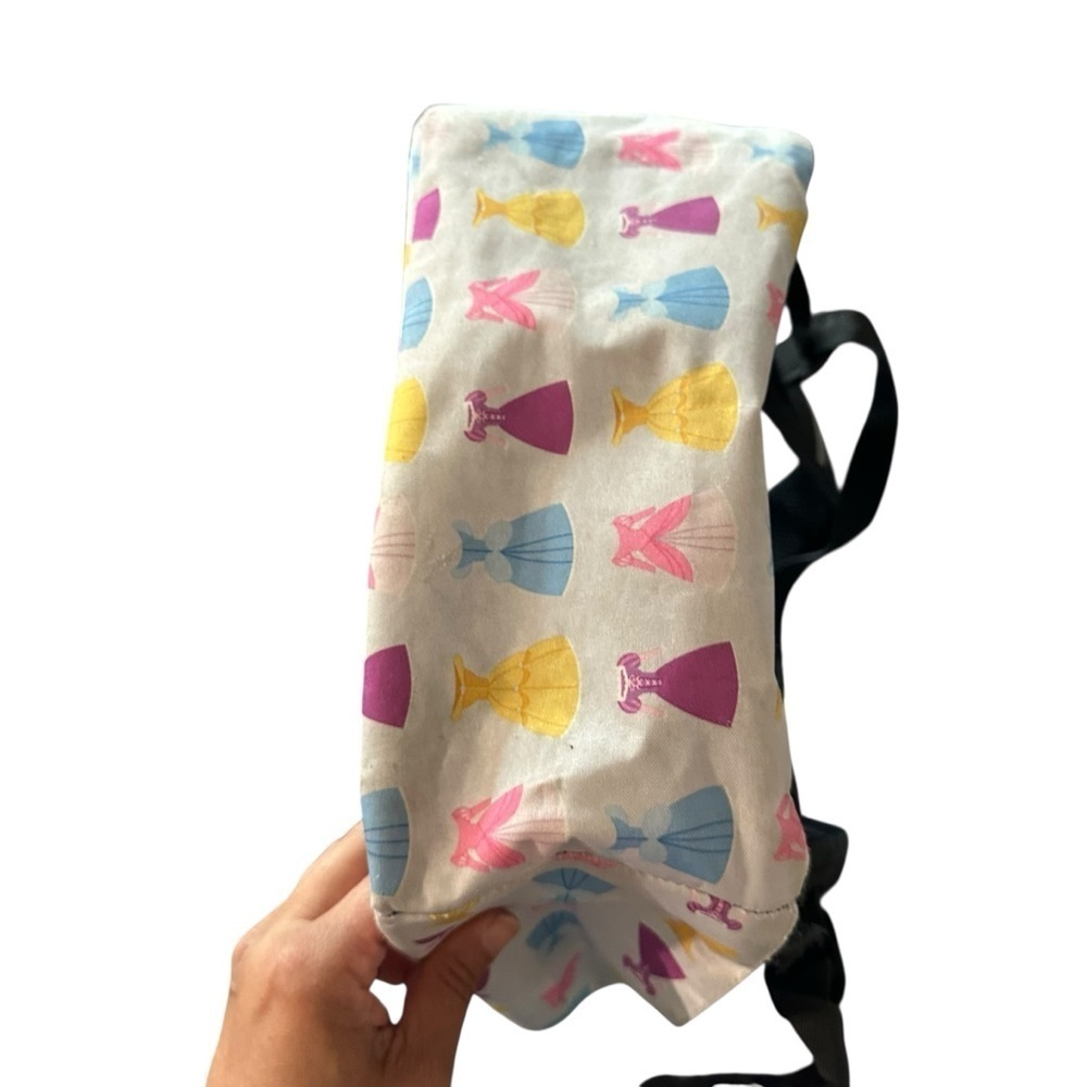 Disney Princess Patterned Backpack - Pink, Yellow, Blue - Picture 3 of 6